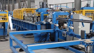 Top Hat Profile Roll Forming Machine with Automatic Stacker