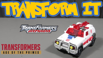 Transform It Transformers Age of The Primes Voyager Class Armada Red Alert