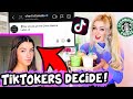 FAMOUS TIKTOKERS decide my STARBUCKS DRINKS for 24 HOURS!!!