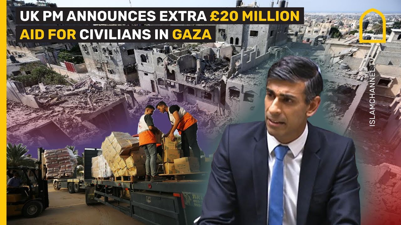 UK PM announces extra £20 million aid for civilians in Gaza