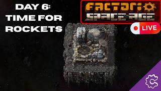 First Time Making Space Science (after 1.0) - Factorio Live Day 5