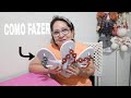 Como DECORAR UM CHINELO COM FUXICOS *Nena Arts*