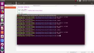 LEO : File Operations in C, Linux, Ubuntu, with example