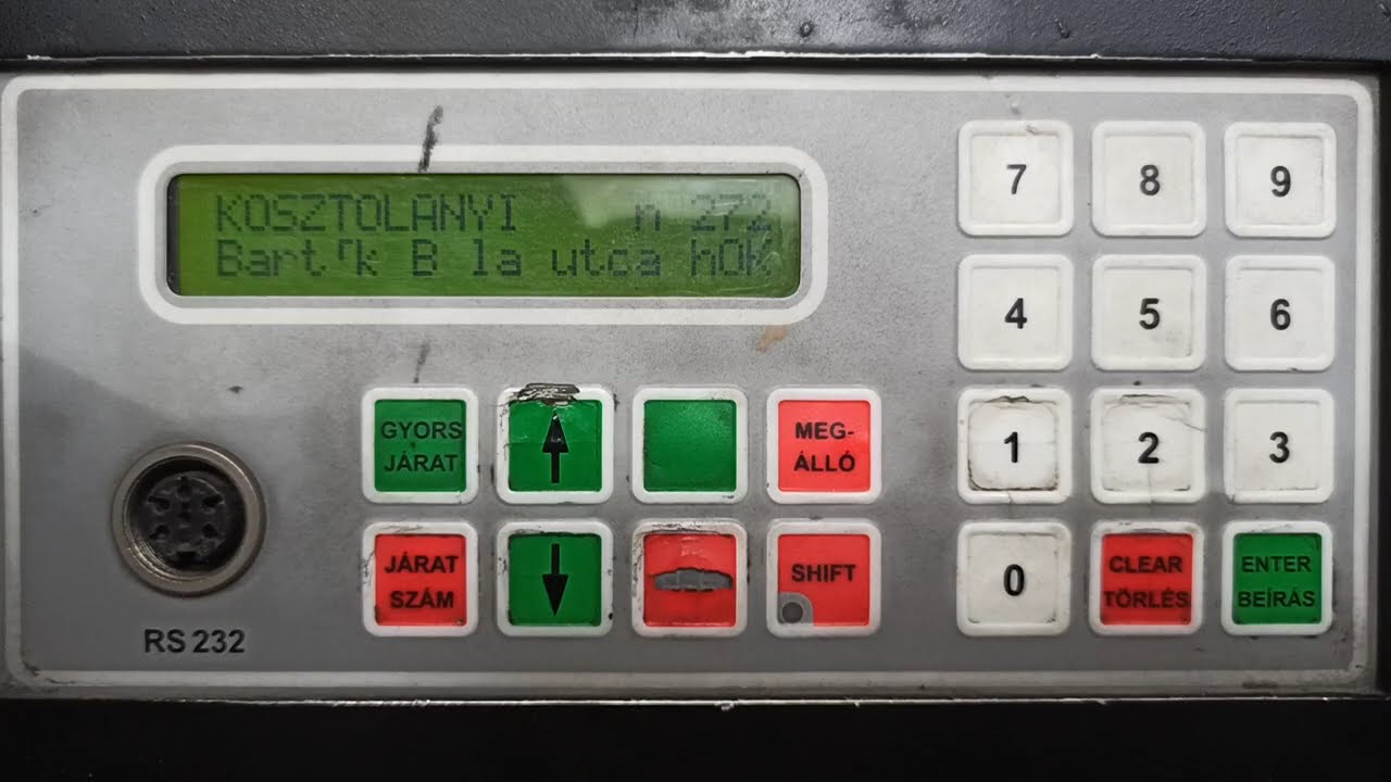 FOK-GYEM | 272-es jelzésű autóbusz bemondásai