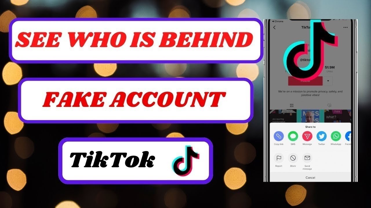 How to See Who Is Behind a Fake Account on TikTok (2026) | Find