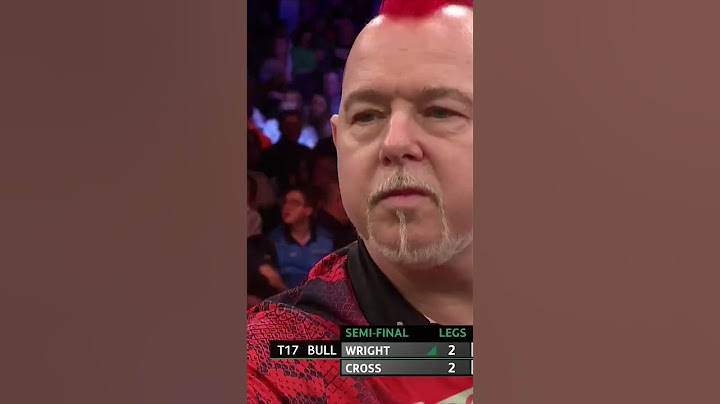 HUGE 161 FINISH 😮😮 by PETER WRIGHT