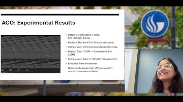 Talk 11 | Genomic Data Compression | GSU | Sanjana Cheedeti