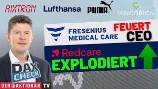 DAX-Check LIVE: Aixtron, Daimler Truck, Fresenius Medical Care, Lufthansa, Puma, Redcare, Vincorion