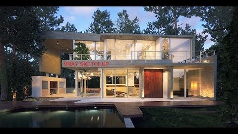 Học Vray  kết hợp Sketchup Render phối cảnh và nội thất 3D cực sinh động