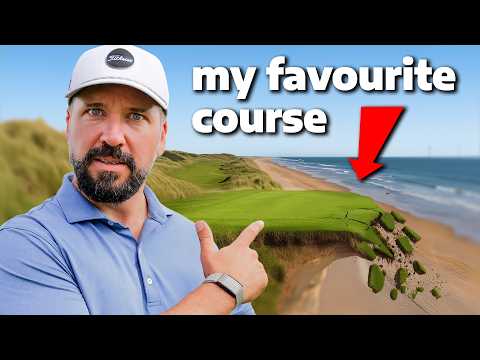 Playing my favourite course before it falls into the sea...