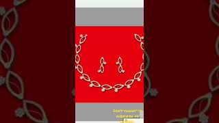 Beautiful neckless set #jewellery #rhino #cad #neckless #matrix9 #matrix