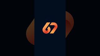 67 "Six Seven" 3D Design Tutorial using Illustrator #adobeillustrator #3d #design #tutorial #shorts