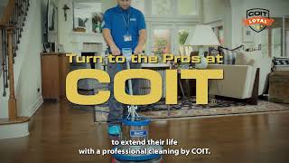 Coit Cleans Wood Floors