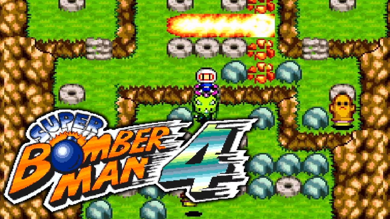 スーパーボンバーマン4【SFC／スーパーファミコン】 - YouTube