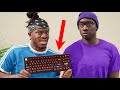 he can&#39;t leave till he builds this keyboard