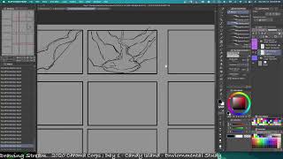 Productivity Drawing Stream | 00: Candy Island environmental study - Test Art Stream