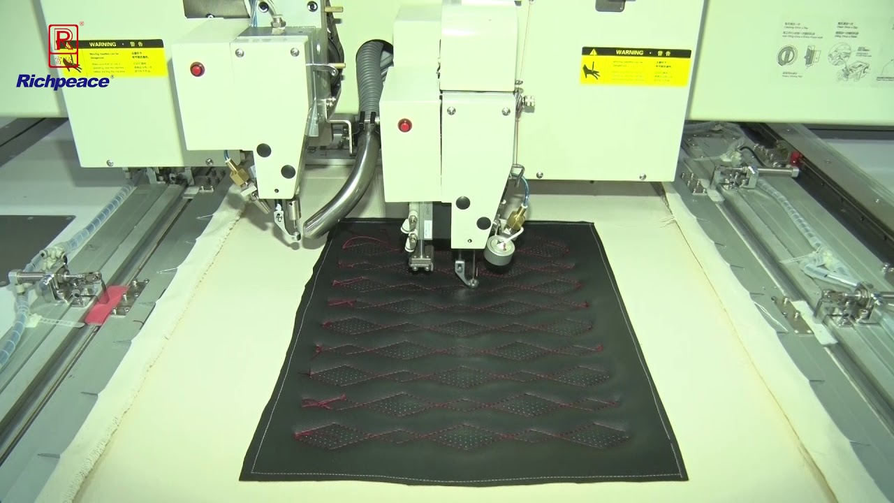 Sewing Machine（Leather Punching+ Sewing） - YouTube