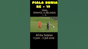 Thumbnail of WAKA WAKA ZANGALEWA, SPANYOL JUARA DI AFRIKA. The Last GOAL World Cup 2010