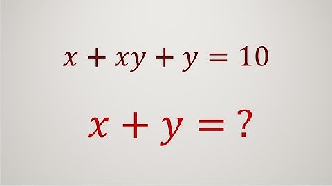 Nice idea in Mathematical Olympiad Questions |Equation |Preparation for UKMT AMC BMO AIME 2022 2023