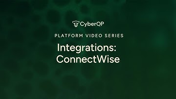 Integrations: ConnectWise