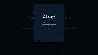 Tulsa County's May 2026 market in under one minute.#jacktwallace #chinowthandcohenrealtors