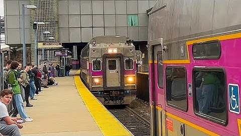 Passengers Shocked, Must See! Two MBTA Trains Operate Just Feet Apart on the Same Track