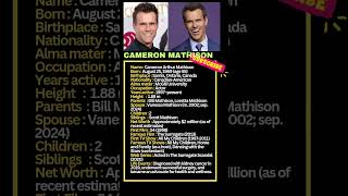 Cameron Mathison | Cameron Mathison bio #celebritybio #shorts