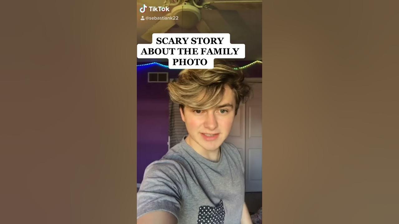 Scary Story About The Family Photo | Sebastiank22 Scary TikTok Stories #Shorts
