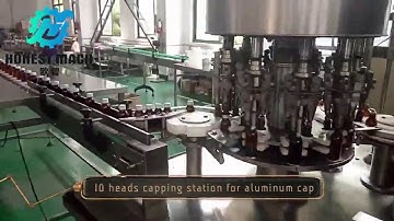 speed reach 200BPM high speed syrup filling machine