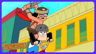Fangbone - Duck? 🦆 | Kids Cartoons | WildBrain Action Arena