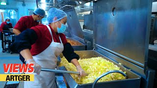 How to Feed 6000 Mongolian Miners Every Day - Mongolias Biggest Kitchen in the Gobi | Views