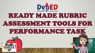 READY MADE RUBRIC ASSESSMENT TOOLS FOR PERFORMANCE TASK | Downloadable Files | Teacher Riya