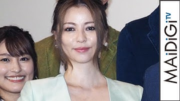 香里奈、雨女ぶり発揮し苦笑い　監督も「室内シーン増やした」吉沢悠＆馬場ふみからと初日あいさつ　映画「ライフ・オン・ザ・ロングボード 2nd Wave」