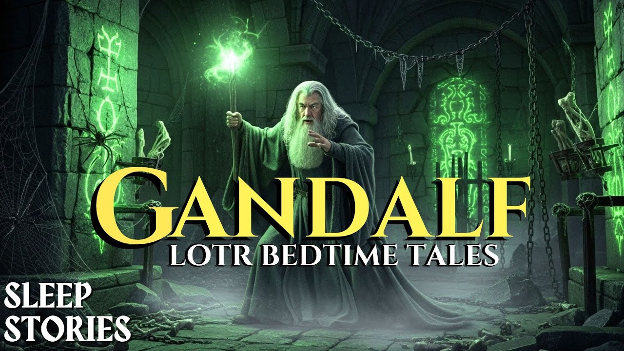 [NO ADS] Gandalf's Hidden Quests | Middle-Earth ASMR | Lord Of The Ring Lore Bedtime Stories