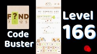Code Busters Level 166 Walkthrough 🧩 | All Puzzle Solutions| Solutionguruji