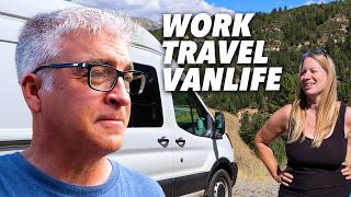 We're still trying to find balance in van life
