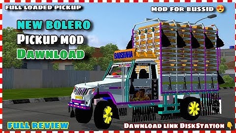 new modify bolero Pickup mod Dawnload link 👇DiskStation 💯#pickup #mod #gaming #djpickup
