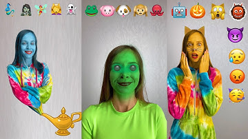 The Best Emoji Challenge - Cartoon characters  | Compilation Shorts Videos by #AnnaKova