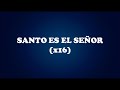 Santo Es el Señor New Wine Letra