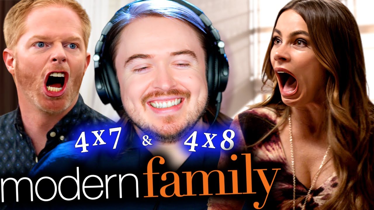 **PHIL'S GAY DATE?!** Modern Family Season 4 Ep 7 & 8 Reaction: FIRST TIME WATCHING