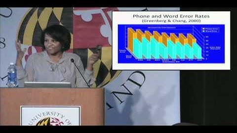 Carol Espy-Wilson: The Future of Information Alliance