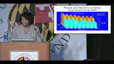 Carol Espy-Wilson: The Future of Information Allia...