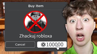 NIE KUPUJ TEGO W ROBLOX! (niebezpieczne)