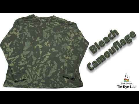 Camo Tie Dye Shirts and how to use Black Dye - One CrafDIY Girl