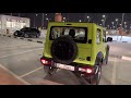 Jimny GLX 2022 Kenitc Yellow Unboxing in Dubai