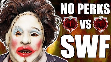 DBD FULL SWF vs BUBBA NO PERKS! | Dead by Daylight Leatherface gameplay