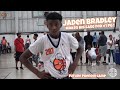 Is jaden bradley the 1 8th grade point guard  makes it look easy  the future phenom camp  2022