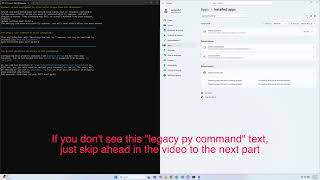 Windows - Installing Python