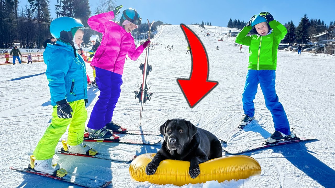 ⏰ 24 de ORE cu ICE 🐕‍🦺 în VACANȚĂ la MUNTE ⛷️
