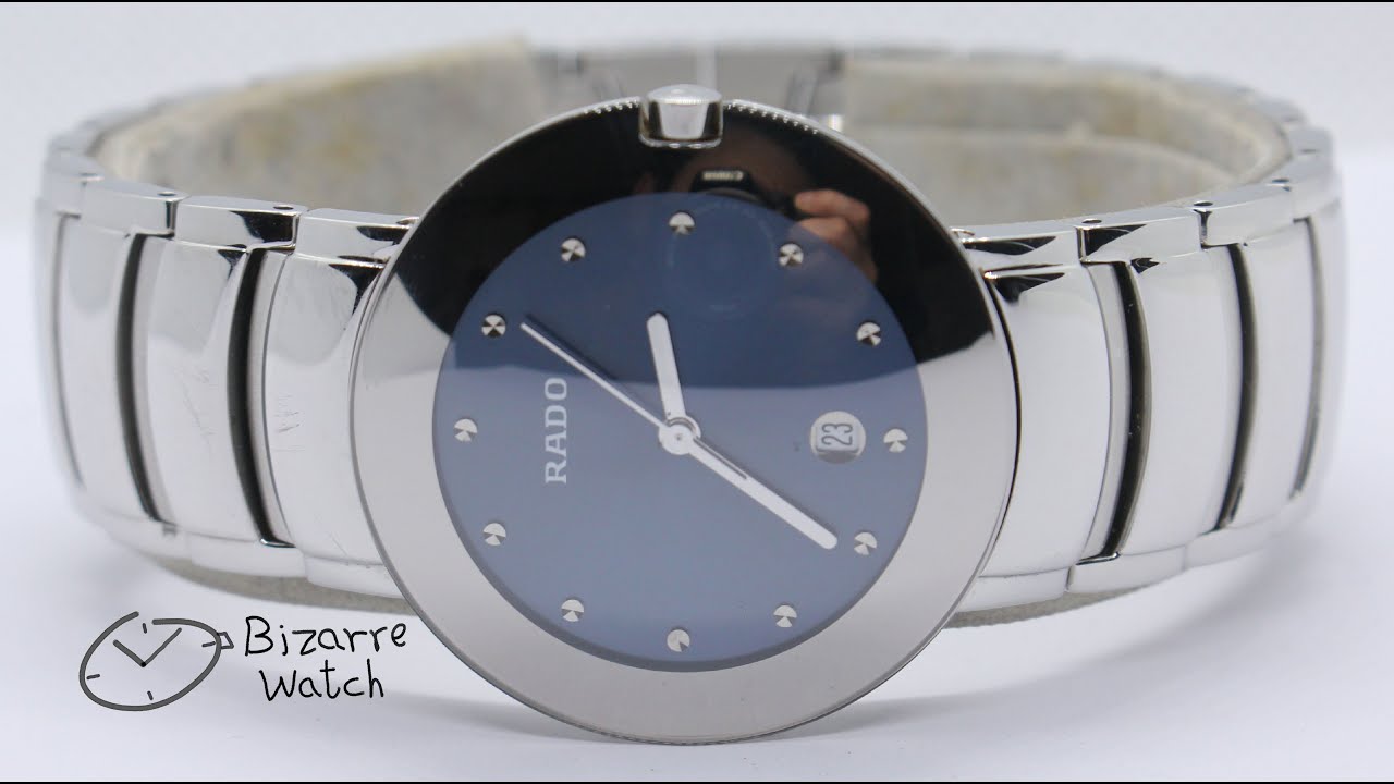 RADO Coupole 129.0531.3 Domed Sapphire Blue Dial 33mm Stainless